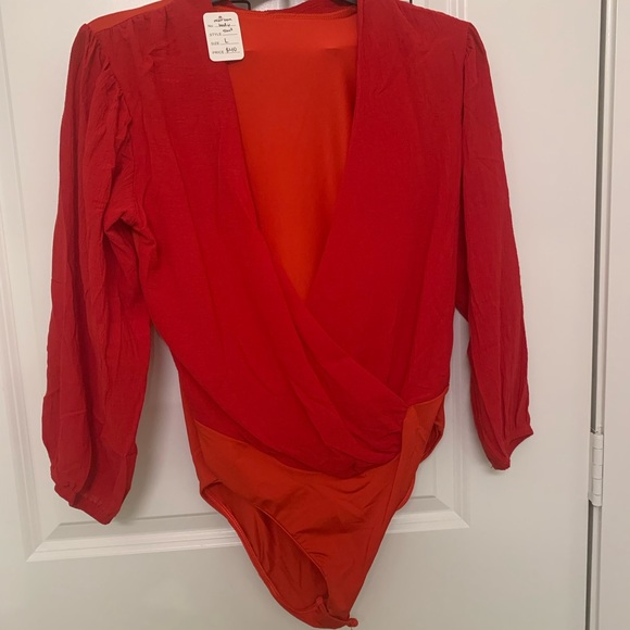 Burgundy Alin Bodysuit - Picture 3 of 3